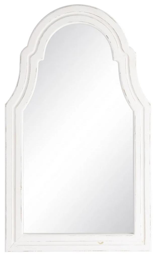 Espelho de Parede 63 X 3 X 110 cm Branco Madeira de Abeto