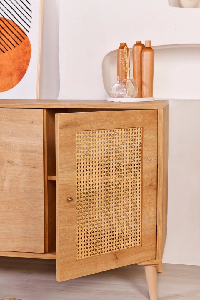 Console Hazeran – Oak – 180 x 81 x 41 cm