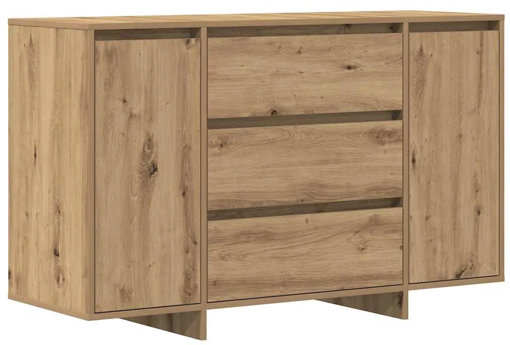 Sideboard Carvalho Artisan 120x41x75 cm Madeira Estruturada