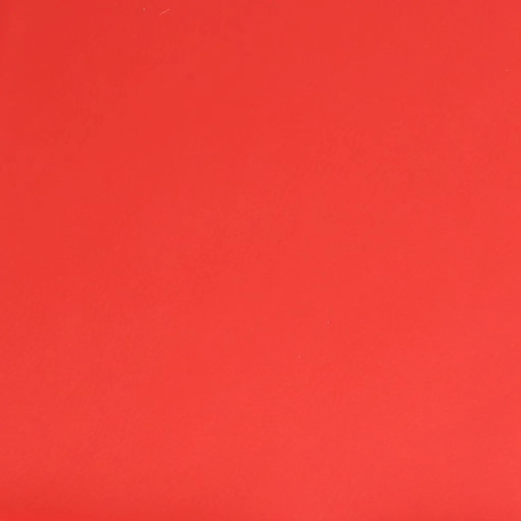 Apoio de pés 78x56x32 couro artificial vermelho