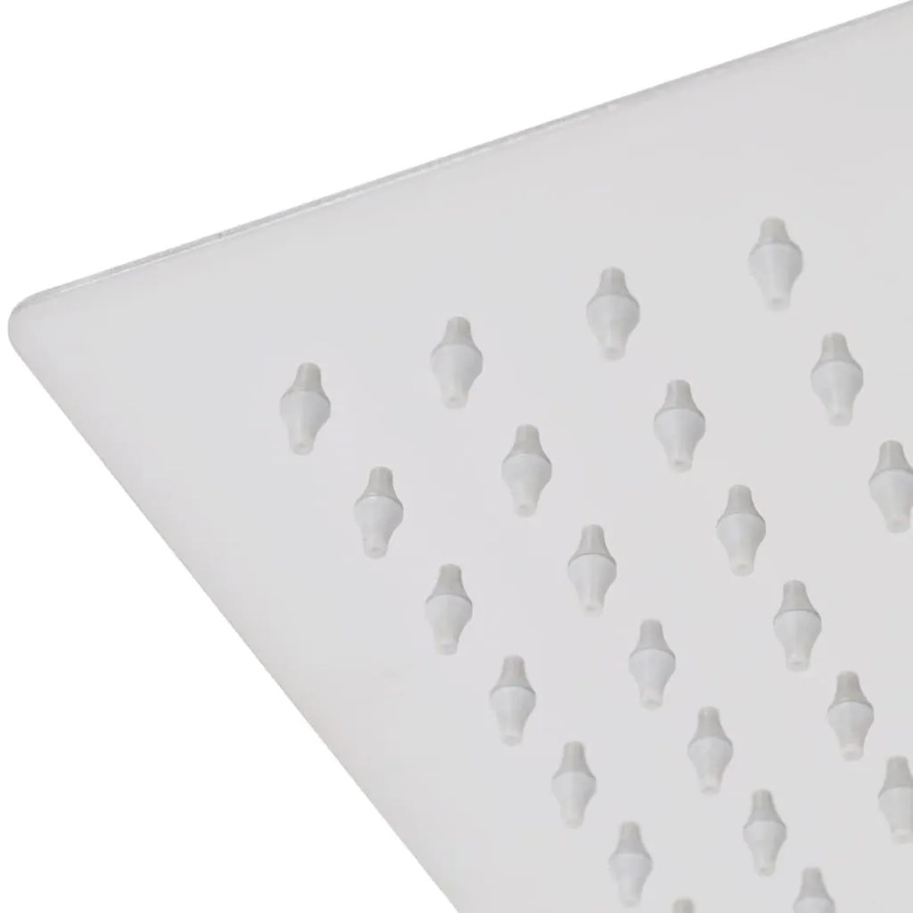 Cabeça de chuveiro 2 pcs aço inoxidável 30x30 cm