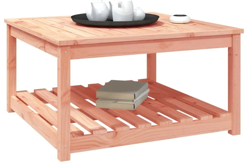 Mesa de jardim 82,5x82,5x45 cm madeira de douglas maciça