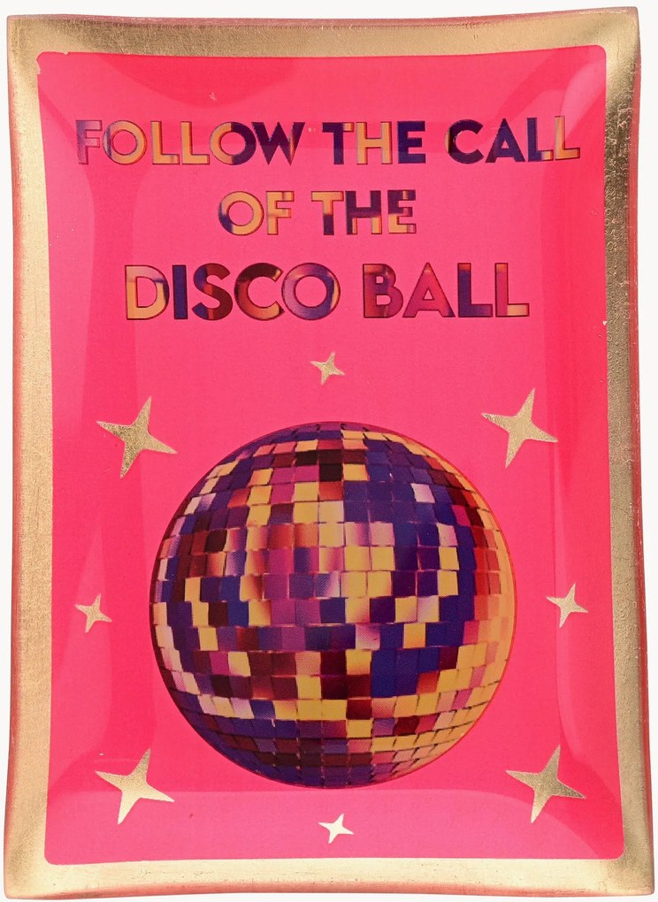 Prato de vidro Disco