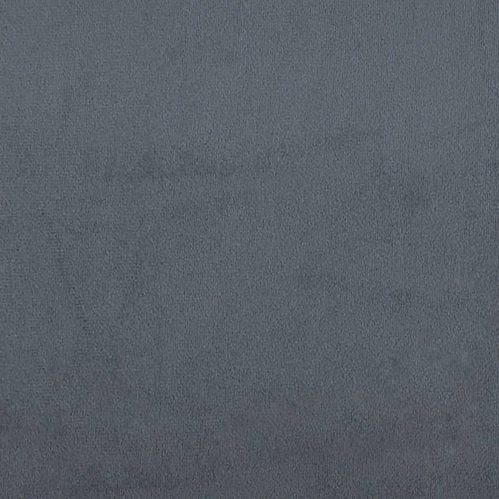 Sofá Cinha de 3 Lugares - Chaise Longue -  Cor Cinzento Escuro - 198 x