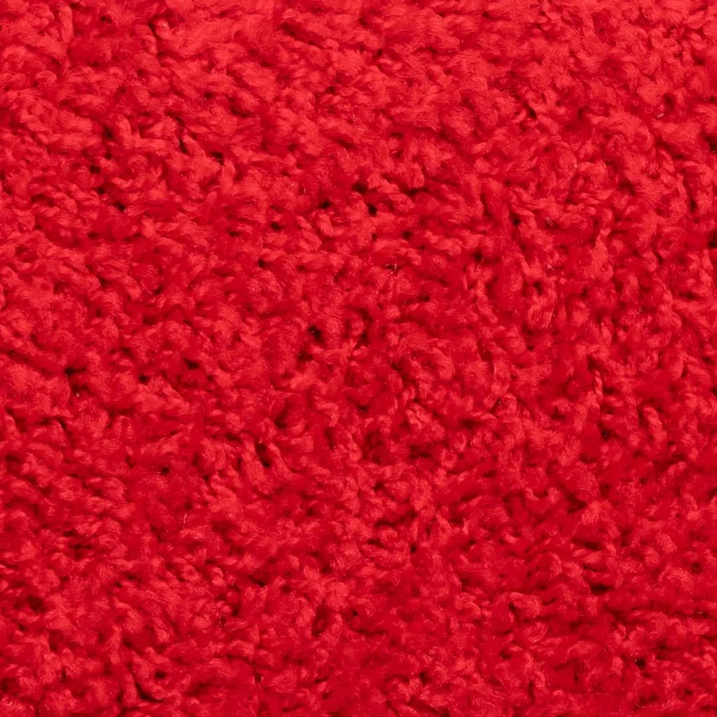 Tapetes de escadas 10 pcs 56x17x3 cm vermelho