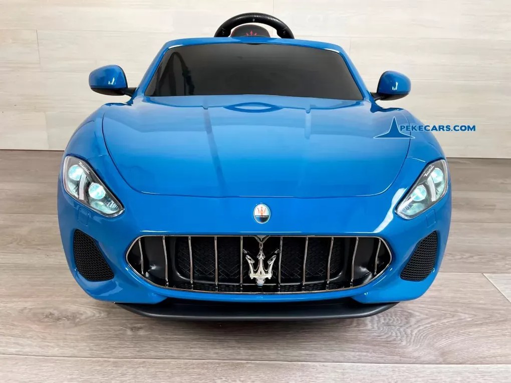 Carro elétrico para crianças Maserati GC Sport 12V 2.4G Azul Metalizado