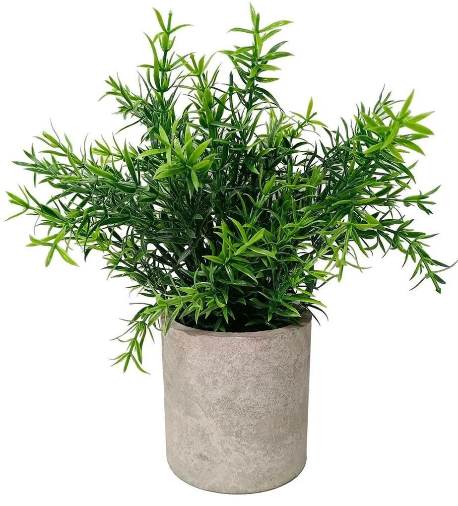 Planta Decorativa Versa Plástico Ferro (8 x 21 x 8 cm)