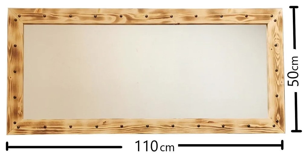 Espelho Z11050ES – Nogueira – 110 cm x 50 cm