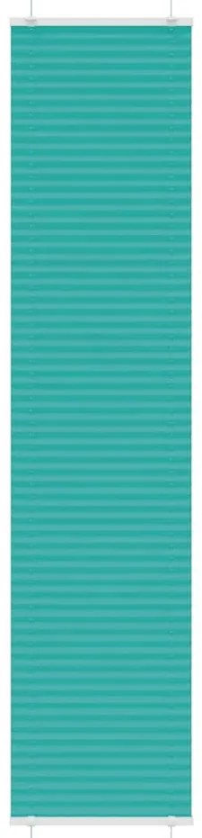 Gasolina verde Plissada Cega 40x200 cm Largura Tecido 39,4 cm