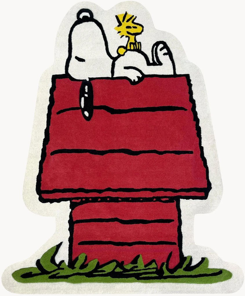 Tapete em lã Peanuts - Dog House