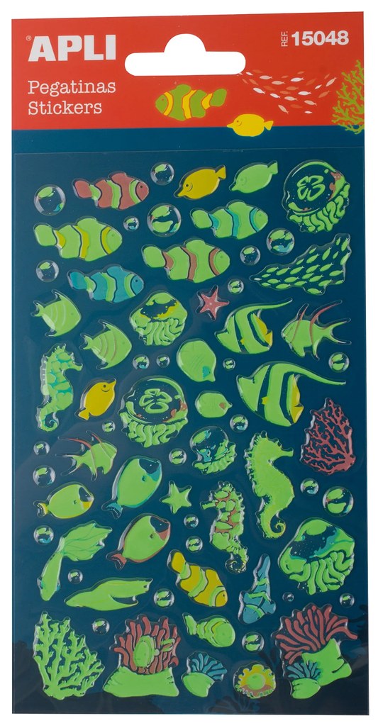 Adesivos - Peixes Luminescentes Apli