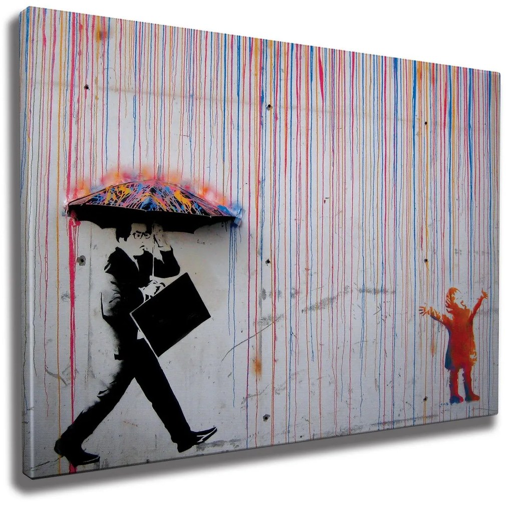 Tela Decorativa WY64 – Multicolor – 70 x 100 cm