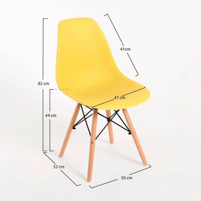 Cadeira Tower One - Amarelo