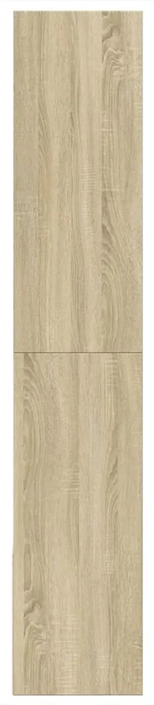 Estante 100x36x189 cm derivados de madeira carvalho sonoma