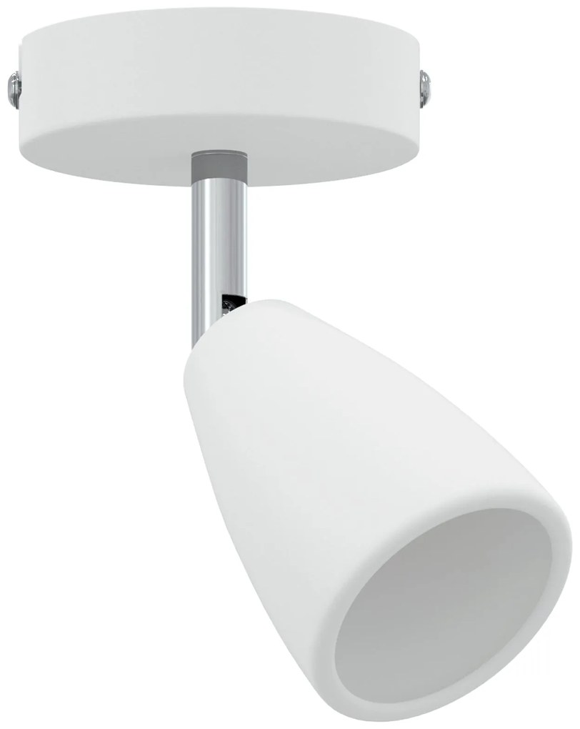 Spotlight de Teto 1 Way Ajustável Branco GU10