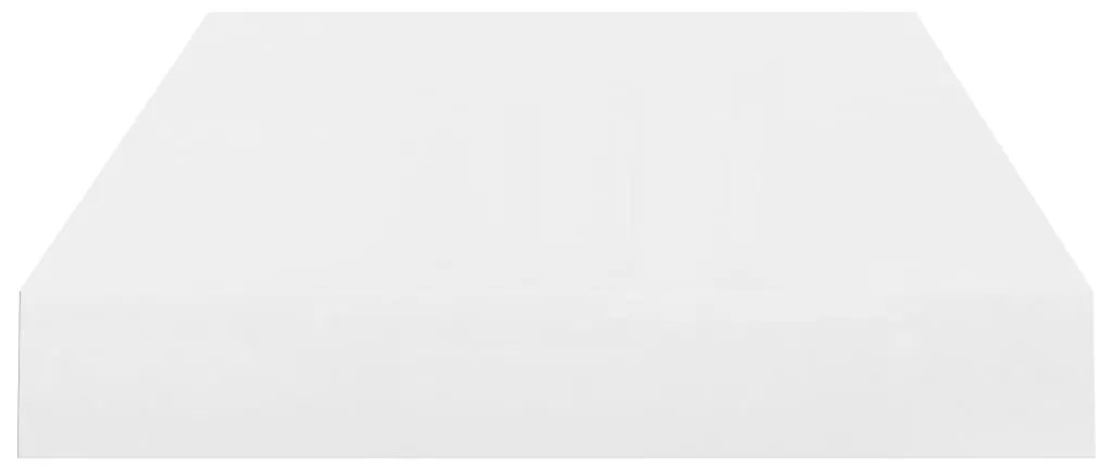 Prateleiras de parede suspensas 4 pcs 40x23x3,8cm MDF branco