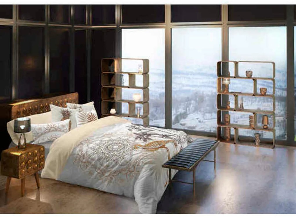 Capa nórdica Naturals Golden - Cama de 135 (200 x 200 cm)