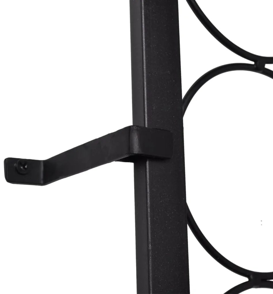 Suporte vertical para garrafas de vinho, metal por 108 garrafas