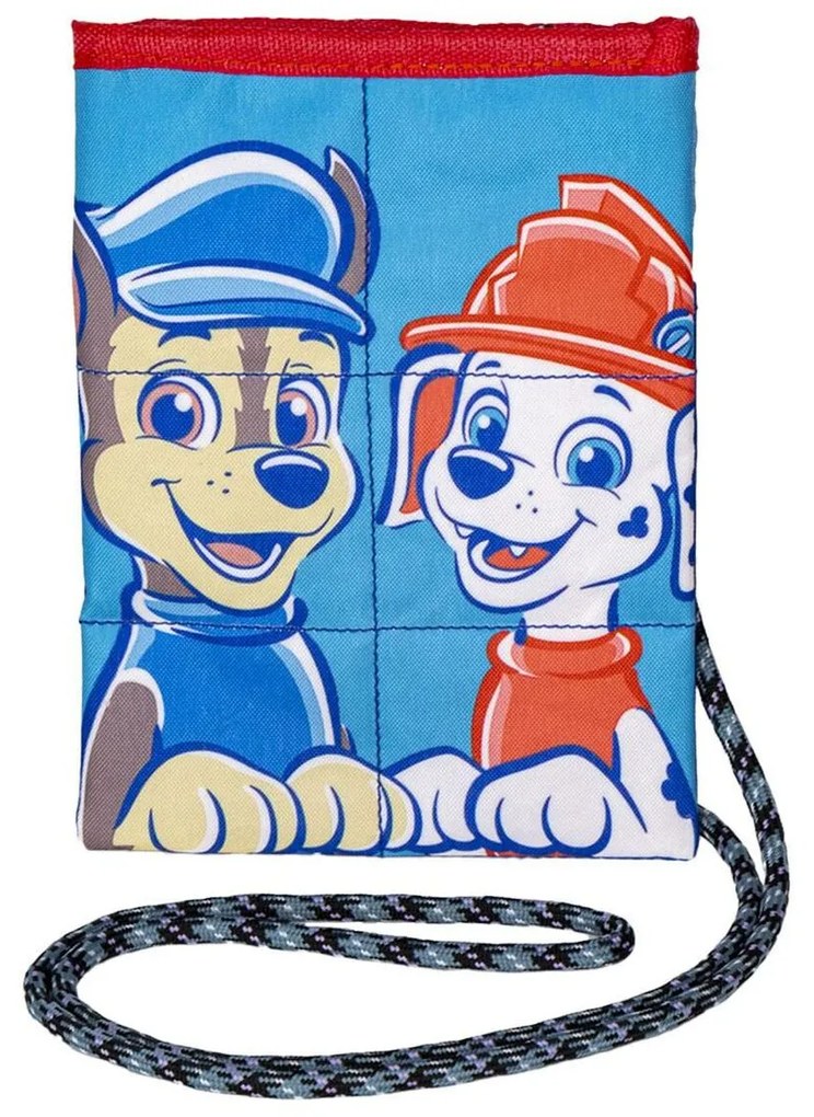 Bolsa The Paw Patrol 13 X 18 X 1 cm Azul