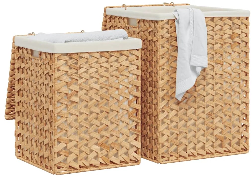 Cestos para roupa suja 2 pcs jacinto de água