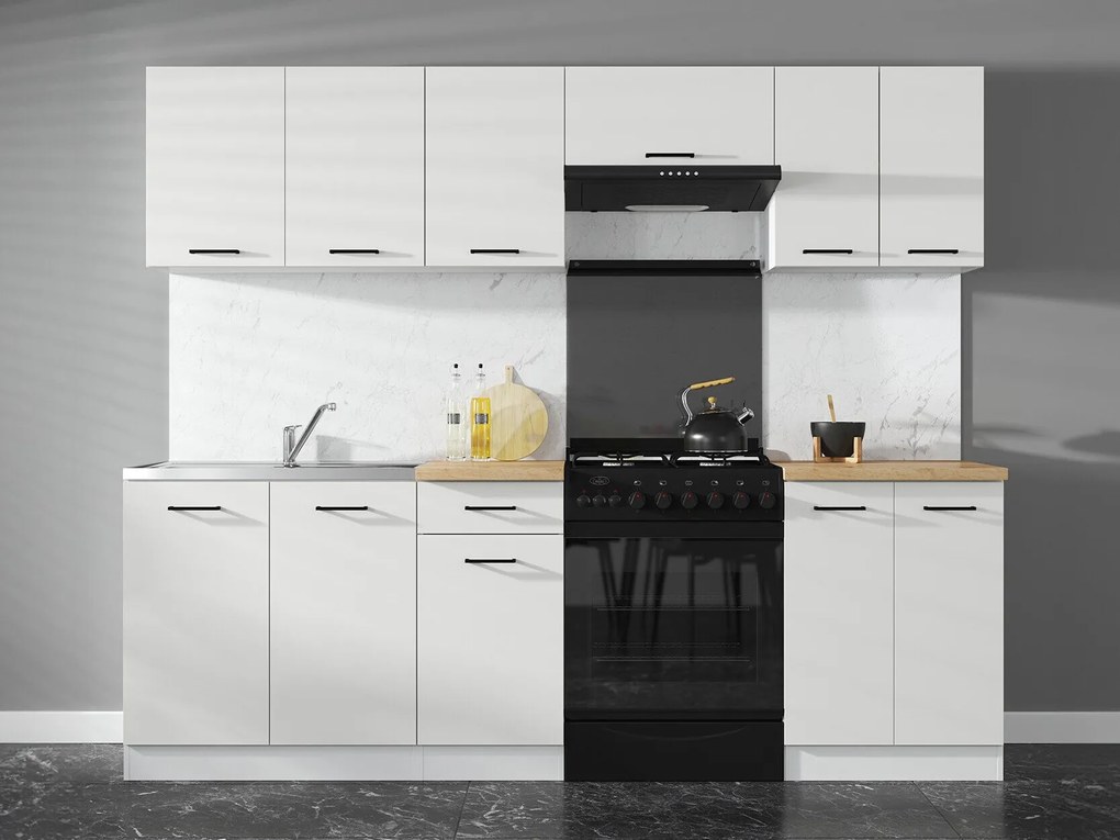 Conjunto de cozinha modular Line White 119