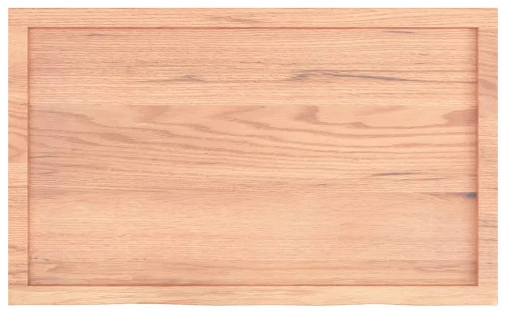 Prateleira de parede 100x60x(2-6) cm carvalho tratado castanho