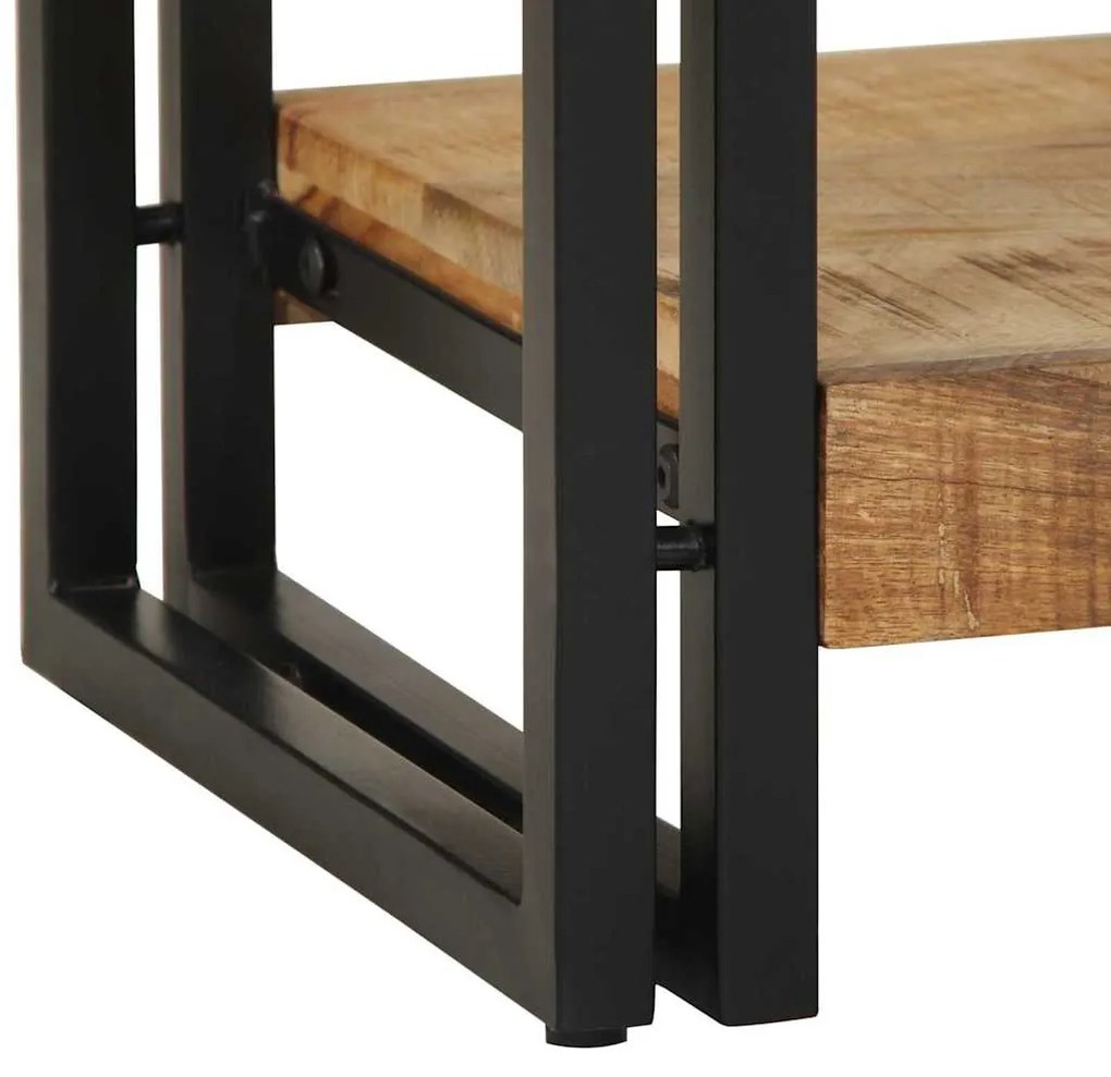 Mesa de Console vidaXL 120x33x75 cm Madeira de Mangueira Sólida