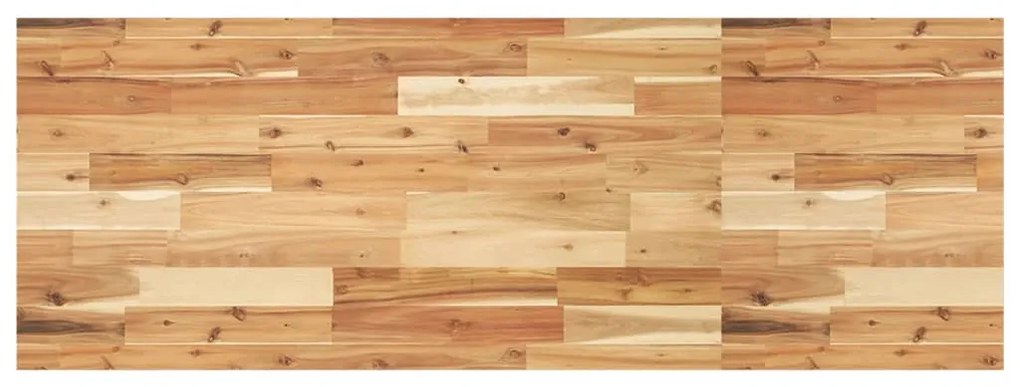 vidaXL Tampo p/ móvel de WC 140x50x2cm acácia maciça acabamento a óleo