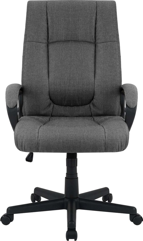 Cadeira de escritório XL Sparta Tecido Cinza Escuro