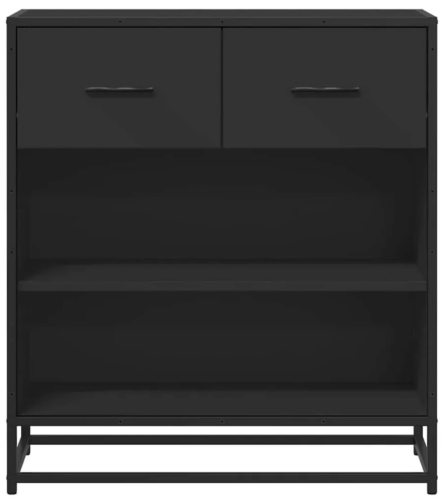 Aparador 68x35x76 cm derivados de madeira preto