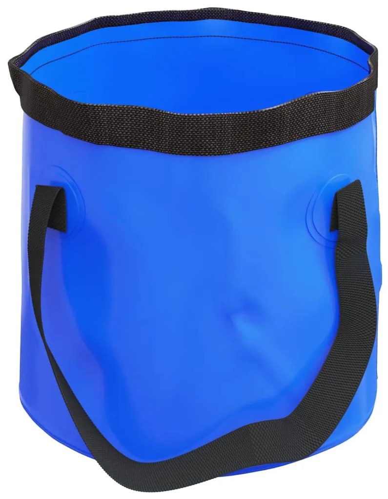 Baldes dobráveis 2 pcs 20 L PVC azul
