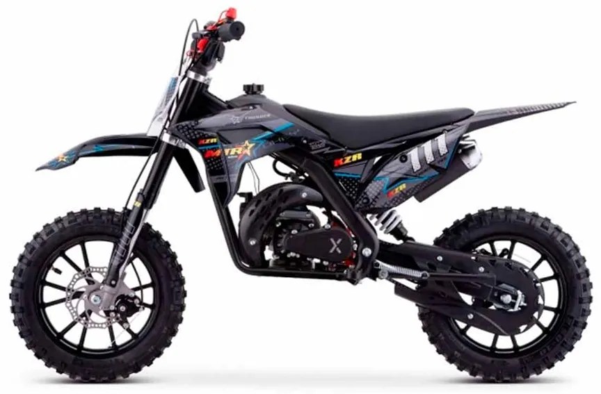 Mini Moto Infantil Gasolina 50 CC MTR Minicross XZR 2025 C/ Limitador Azul