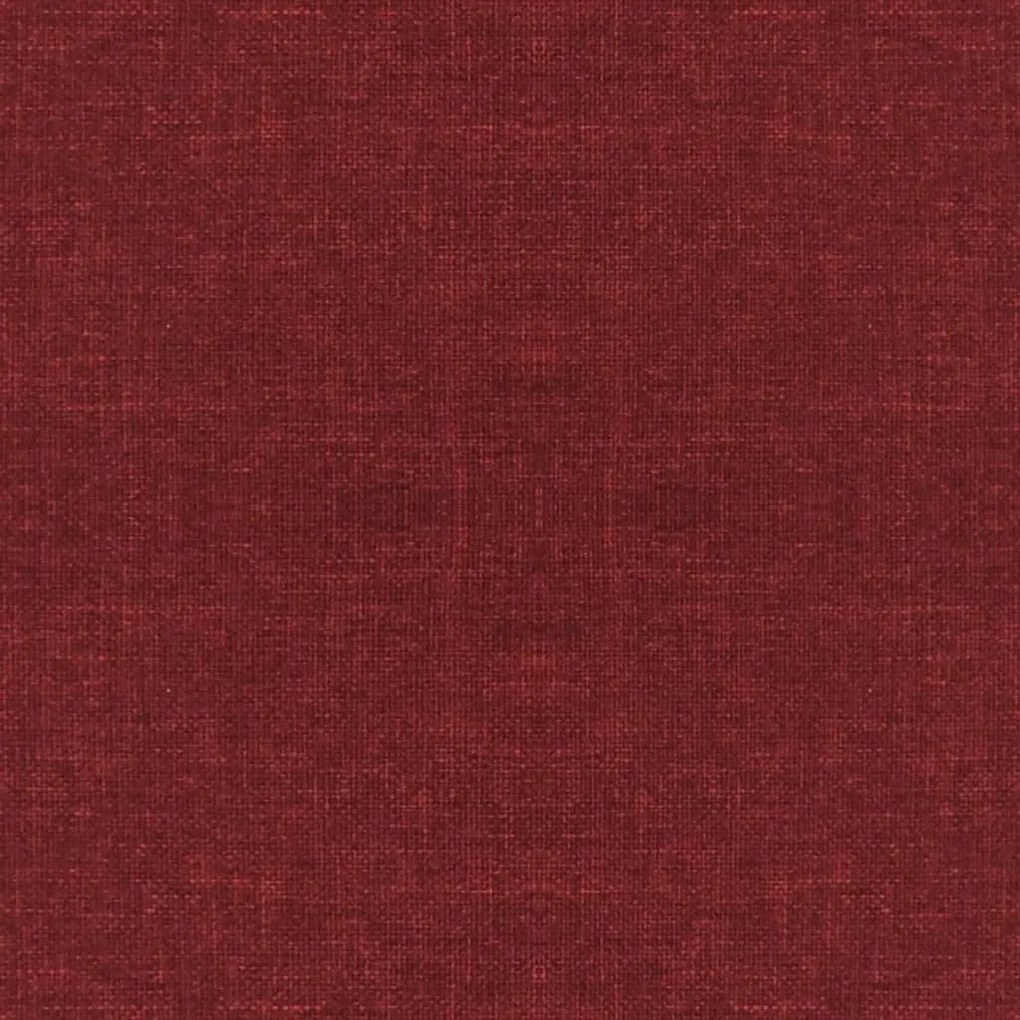 Cadeira de escritório giratória tecido vermelho tinto