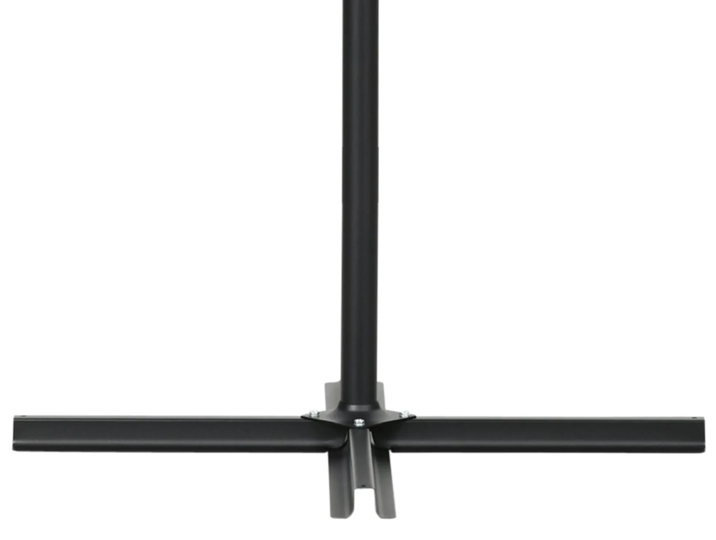 Chapéu de Sol de Jardim 295x295x260 cm Chapéu de Sol Excêntrico com Re