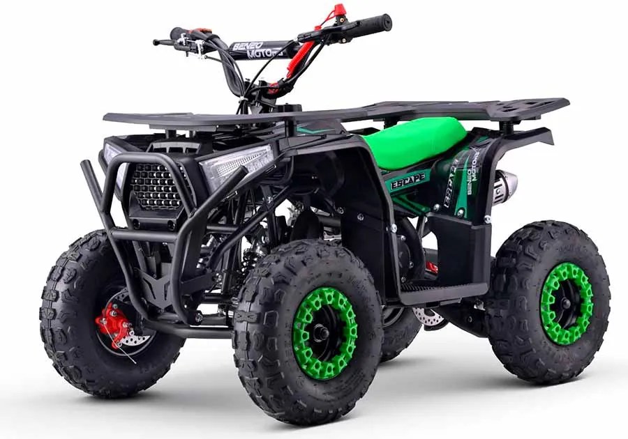 Moto 4 gasolina para Crianças Motors Quad Escape 49cc Verde