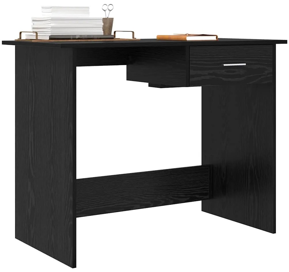 Mesa Carvalho preto 100 x 50 x 76 cm Madeira processada