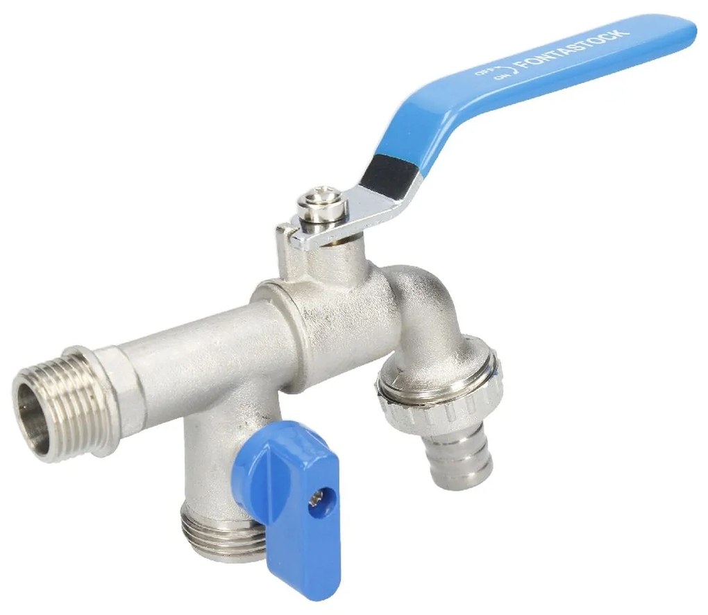 Torneira Fontastock 1/2 x 3/4 x 3/4"