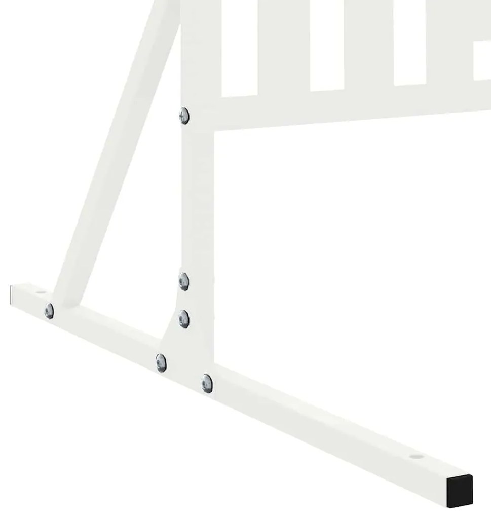 Tela de Privacidade Branca 100x50x180 cm em Aço