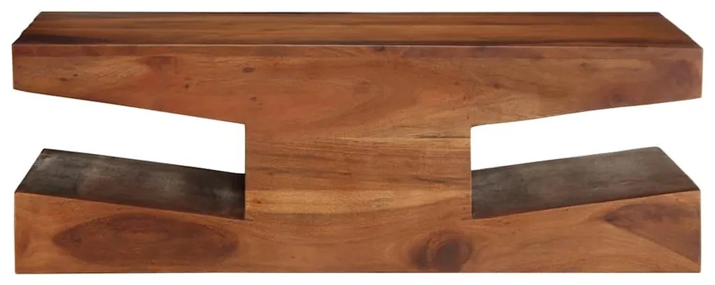 Mesa de centro 90x60x30 cm madeira de acácia maciça