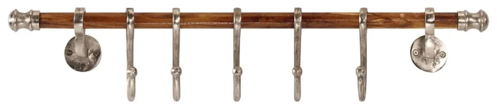 Cabide de parede 75x15 cm alumínio