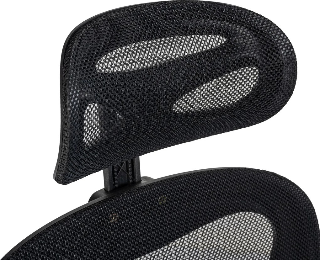 Cadeira de escritório preta Roseburg