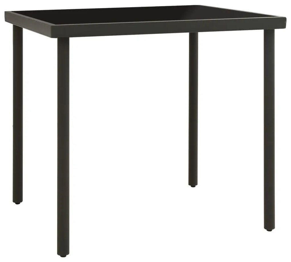 3 pcs conjunto de jantar para exterior aço