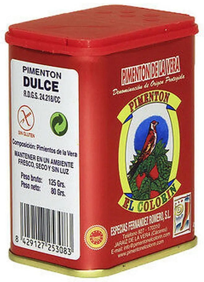 Pimentão El Colorin de la Vera Doce (80 g)