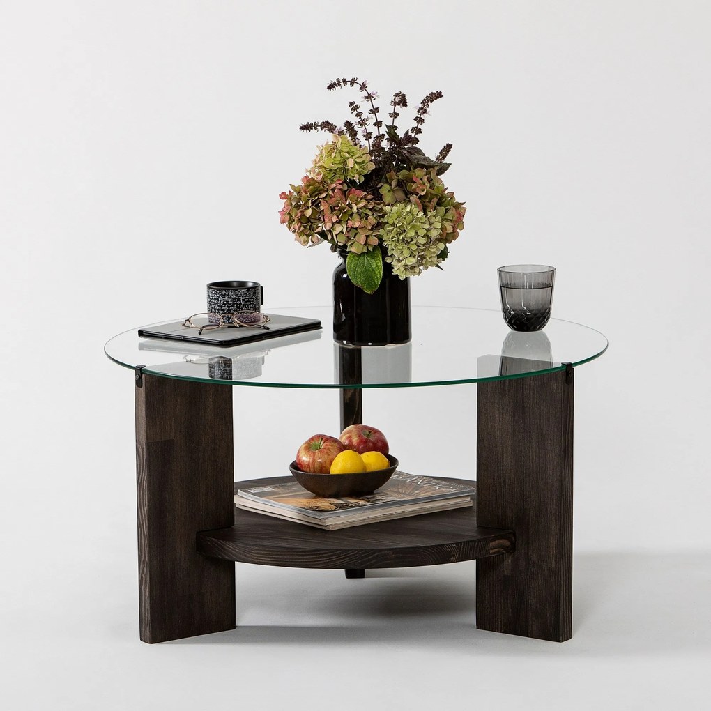 Mesa de Centro Mahal – Antracite – 75x40x75 cm