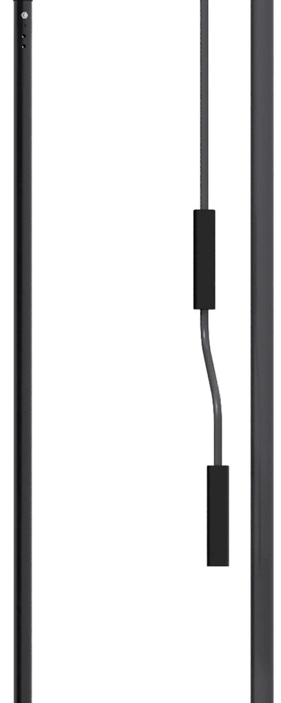 Toldo Manual Retrátil com Manivela 200x120x210-300 cm Toldo para Varan