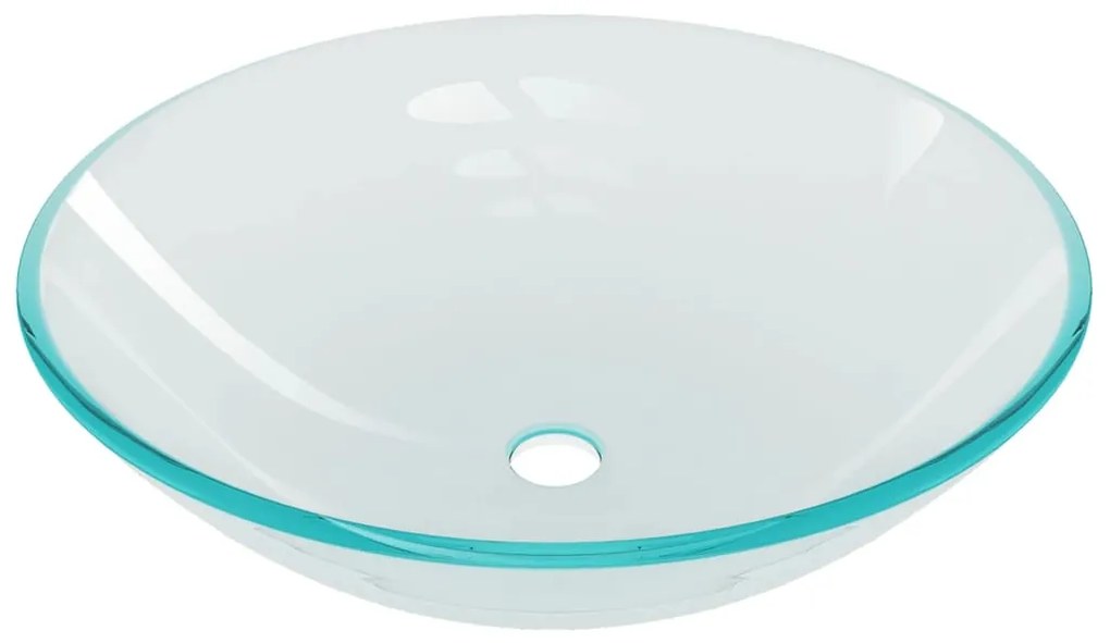 Lavatório torneira válvula click-clack vidro temp. transparente