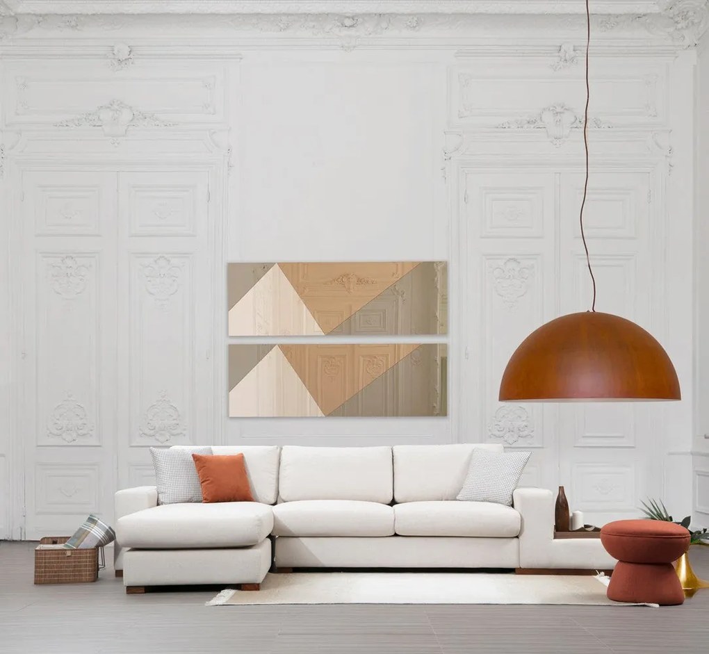 Sofá de Canto Loop – Branco – 312 cm x 194 cm