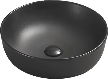 Mexen Lana lavatório de bancada 41 x 41 cm, preto mate - 22234185