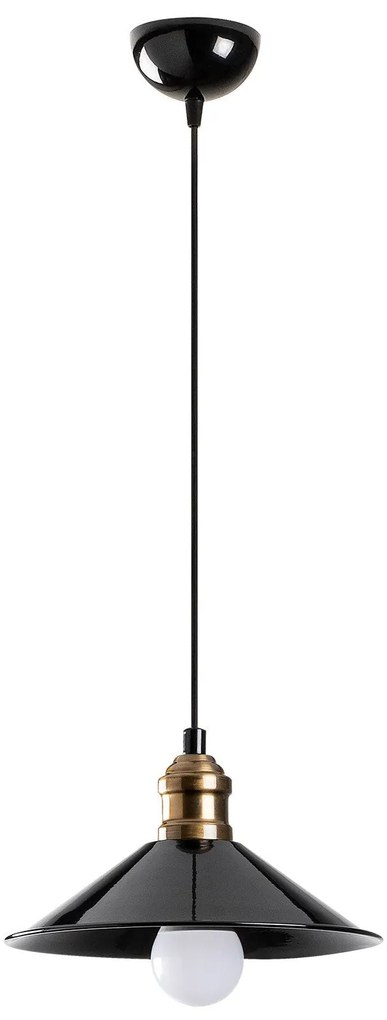 Chandelier Berceste – Preto – 24 cm x 108 cm