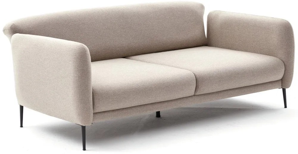 Sofá-Cama de 3 Lugares Venus – Creme – 210 cm x 80 cm x 95 cm
